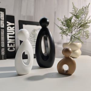 TEMU 스타일 레진 장식품 세트, 단순한 모양과 부드러운 색상. 가정용 책상 장식, 안뜰, 집, 크리스마스 걸이 장식, 사무실, 밸런타인데이/추수감사절/크리스마스/부활절/집들이 선물용으로 적합. 관리가 쉬우며 모던한 디자인, 거실, TV 스탠드, 책장용 - 실내외 겸용. 휴일 장식품/휴일 장식/전원 공급 불필요. 정원 및 원예용 장식품