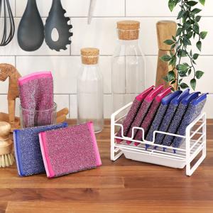 TEMU EASY LIFE 강력 평판 울스텐 수세미 스텐 철수세미 싱크대 물때제거 대용량 10매