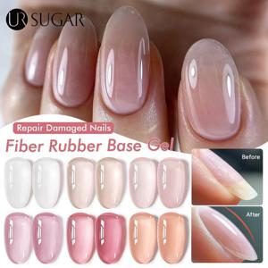 TEMU 딸기우유 네일 [시럽 젤네일] 젤네일 4종 세트 아이스 클리어 볼륨 네일 민낯처럼 자연스러운 컬러 빌더젤