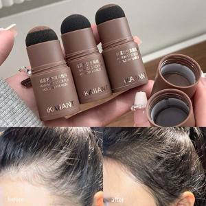 TEMU 헤어라인 파우더 헤어라인커버 남성용 흑채 여자 흑채쿠션 새치커버 쿠션 헤어 라인 스틱 커버