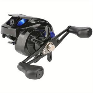 TEMU AS 시리즈 베이트캐스팅 릴 - 최대 17.6LB 드래그, 6.3:1 기어 비율 - 담수 및 해수어 낚시에 완벽함!