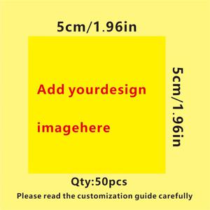 TEMU [맞춤 제작] 50매 3 Cm 4 Cm 5 Cm UV 전사 스티커 스티커 압력 감지식 콜드 전사 로고 페이스트 인쇄 라벨 분리 포장 라벨 3D 프린팅 로고 라벨 가구 공예 DIY 3D 전사 스티커 개인 맞춤 로고 스티커
