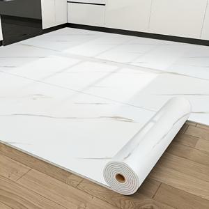 TEMU 모던 스타일 모조 타일 폼 바닥 스티커, PVC 방수 자가 점착 두꺼운 바닥 스티커, 쉽게 찢어짐, 침실, 거실, 주방, 임대 방 바닥 개조, 가정용 폼 벽 스티커