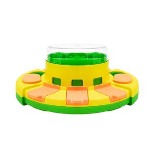 TEMU 1개 교감식 슬로우 피더 (강아지, 고양이용) | PVC 퍼즐 급식 장난감, 애완동물용 에너지 소비 슬로우 이팅 도구, 배터리 없음