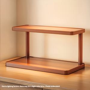 TEMU 데스크탑 컵 정리대 - 커피, 차, 물컵에 적합한 다단 랙이며, 주방, 거실 또는 책상에 사용하기에 완벽합니다. 작은 화분도 보관할 수 있어 다양한 수납 필요성을 충족시키며, 바닥에 세우는 랙입니다.