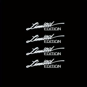 TEMU 4pcs 유니버설 자동차 스티커 3D 한정판 로고 엠블렘 배지 금속 스티커 데칼 자동차 인테리어 액세서리 장식