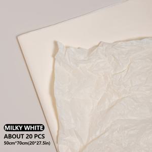 TEMU 20장, 대형 선물 포장지, 반투명 소프트 페이퍼, 부케 라이너 페이퍼, 꽃다발 포장지, 꽃집 용품, 포장지, 부케 용품, 선물 포장지, 꽃 포장지, 선물 포장, 웨딩 포장, 모든 행사용 장식 27.5*20인치/50*70cm