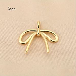 TEMU 3개, 유럽과 미국의 심플하고 다용도 패션 분위기의 구리 주얼리 DIY 펜던트, 자신만의 스타일을 조립하는 것을 좋아하는 사람들에게 적합하며, 친구에게 선물로도 좋습니다