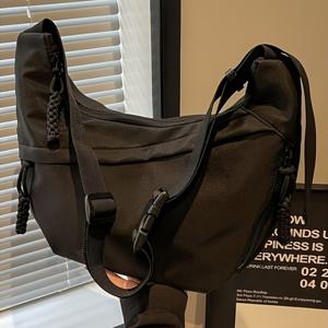 TEMU 올해 인기 옥스포드 천 가방, 크로스바디 백, 신상 여성 캐주얼 숄더백, 학생 교복 출퇴근 만두 가방, 여성 크로스바디 백, 핸드백