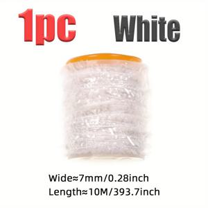 TEMU 10M 아이스 Chenille 플래시 재료, 니프, 메이플라이, 스트리머, 지그 플라이 및 루어로 적합, 연어, 배스 및 파이크를 위한 아이스 피싱 타겟