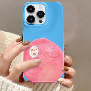 TEMU 휴대폰 케이스 - 창의적이고 귀여운 만화 패턴 소재 휴대폰 케이스, 아이폰 16/ 15/ 14/ 13/ 12/ 11/ 7/ 8/ PLUS/ PRO/ PROMAX/ MINI/ XMAX XR X/ XS/ Se 2/ Se3 모든 모델 호환 휴대폰 케이스