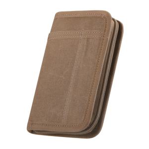 TEMU 필드 노트북용 저널 커버, 왁스 캔버스, 워터 포켓 노트북 커버 슬리브 펜 홀더 포함, 개인 플래너 북 커버, 탄색