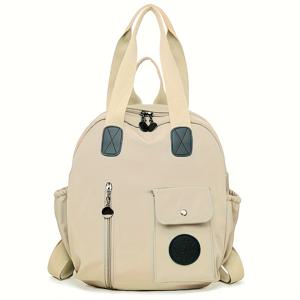 TEMU 세련되고 다재다능한 여성 백팩, 대용량 통근용 숄더백, 캐주얼 다기능 여행 가방