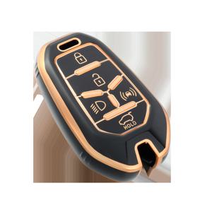 TEMU 쌍용 2020 G4 렉스턴용 5버튼 소프트 TPU 스마트 키 케이스 리모컨 쉘 포브 커버 자동차 키체인 액세서리