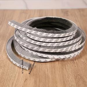 TEMU 2롤 팩 20m 자체 접착식 씰테이프 - 접착식 플라스틱 배리어 뒷면, 창문 및 나무문용, 씰 스트립, 스크린도어용 씰테이프