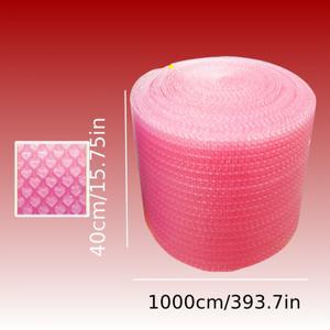 TEMU 장미빛 하트 버블랩 충전재, 충격방지 인플레이터블 쿠션 포장 필름 (선물용)