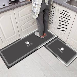 TEMU 새로운 패션을 연출하는 미니멀한 스타일의 회색 고양이 패턴의 규조토 카펫입니다. 두께는 3mm이며, 고급 규조토로 제작되어 주방에 적합합니다. 미끄럼 방지 기능이 있으며, 흡수력이 뛰어나고 부드러운 느낌을 제공합니다.