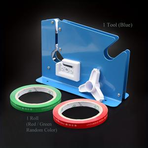 TEMU 테이프 24롤 (기계 제외, 별도 판매), 밀봉기 1대 (테이프 1롤 포함), 빠른 테이프 포장 장치, 묶음 테이프, 플라스틱 백, 쇼핑백, 종이 봉투 및 필름 자동 밀봉용