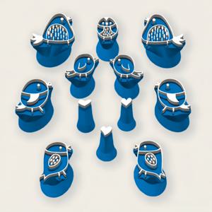 TEMU 12개 멀티 쉐입 새 & 하트 클레이 스탬프 | 도자기, 스크랩북, 카드 제작용 플라스틱 클레이 세트 - 폴리머 클레이, 왁스, 레진 공예 호환