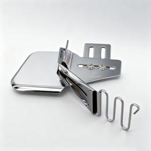 TEMU 가정용 재봉틀 평면 이중 접기 비어스 바인딩 도구 - 4중 접기 바인딩 튜브 | 롤링 엣지 튜브 | 패브릭 엣지 슬리브 도구 (풀 튜브 평면 타입)