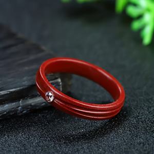 TEMU 고급스러운 인레이가 돋보이는 천연 원석진주 반지, 풍성한 축복을 상징합니다.