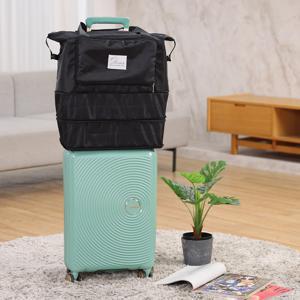 TEMU 디콜매직백 4단 다용도 여행 보부상 가방 보스턴백 숄더백 장바구니 캐리어 보조가방