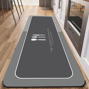 TEMU 1개 다이아토무스 이스 키친 매트 - 3.5mm 두께, 천연 고무 뒷면, 미끄럼 방지 및 스크래치 방지 표면 특징, 간편한 청소 및 닦기, 주방 및 욕실에서 서 있을 때 편안함 제공