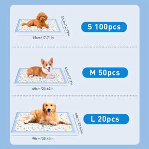 TEMU 강아지용 두꺼운 흡수 패드, 토끼 및 고양이에게 적합, 화장실 훈련을 장려하도록 설계됨, 도매 가능|배변패드