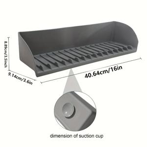 TEMU 실리콘 싱크대 물 튐 방지, 주방 싱크대 물막이 흡착판, 싱크대, 식기세척 싱크대, 식기세척 바구니, 주방 가전, 실리콘 싱크대 물 튐 방지, 주방 카운터 레이어, 욕실 세면대 물막이 스트립에 적합