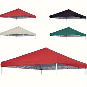 TEMU 야외용 네 모서리 네발 파라솔 텐트천 파라솔천 3x3 빗가리개 차양 가리개 매점 천막 강화형 텐트 상판천 10x10 텐트 지붕 (프레임 제외)