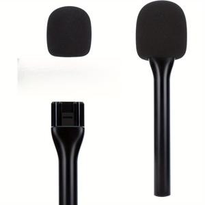 TEMU DJI Mini/2와 호환되는 휴대용 무선 마이크 스탠드입니다. 핸들 마이크 어댑터와 폼 커버가 포함되어 Rode Wireless Go와 DJI Mini/2와 함께 작동합니다.