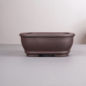 TEMU 사각 및 원형 모서리 이징 도자기 화분, 이징 도자기 화분, 세라믹 거친 도자기 분재 화분 (배수 구멍 포함), 직사각형 다육이 화분, 수제 미니어처 카루무 화분, 모종 화분, 정원 가꾸기 선물 홈 데코