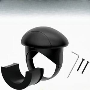 TEMU 차량 핸들 파워볼, 360° 부드러운 회전, 에너지 절약 파워볼 & 한 손 작동 - 내장형 메탈 베어링, 미끄럼 방지 그립, 편안한 조작을 위한 인체공학적 디자인 - 대부분의 차량과 호환 (블랙), 자동차 용품