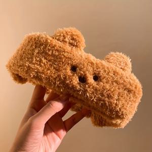 TEMU 팬더 귀 디자인 헤어밴드, 여성용 세안 또는 마스크 착용 시 사용에 적합, 고정 장치 포함