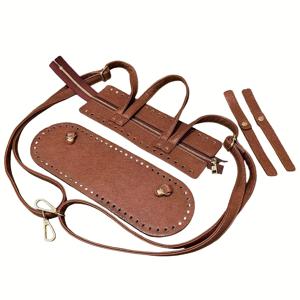 TEMU 4개/세트 빈티지 클래식 DIY 직조 PU 가죽공예 백팩 키트 - 매트 프로스티드/드래곤 PU 가죽 텍스처/DIY 핸드크로셰 가방 액세서리 - 여성용 DIY 핸드백 만들기 키트, 지갑, 월렛 또는 정리함, 조절 가능한 어깨끈, 지퍼, 바닥, 이어 버클, 패션 , DIY 지갑 만들기, 뜨개질 애호가를 위한 선물, DIY 지갑 만들기