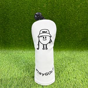 TEMU 귀여운 소프트 패턴이 돋보이는 골프 클럽 헤드커버. 스크래치 방지 및 내구성이 뛰어나며 다양한 클럽 모델과 호환됩니다. 골프 장비에 재미있는 터치를 더합니다.