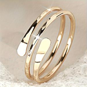 TEMU 세련된 다층 오픈 링 | 구리, , 뮤직 페스티벌, 할로윈, 크리스마스, 파티 및 선물용으로 완벽