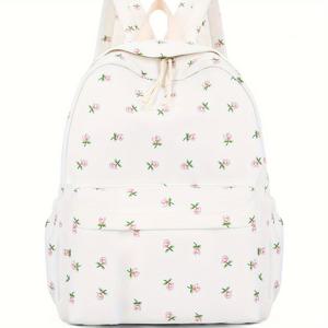 TEMU 여성용 일본 스타일 백팩, 산뜻하고 편안한 디자인, 중고등학생에게 적합, 한국 버전 캐주얼하고 다재다능한 여름 백팩