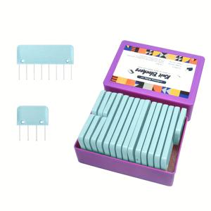 TEMU 20개 브레이드 블로킹 콤, 조절 가능한 스웨터 모양 바늘, DIY 수제 직조 도구, 스카프 숄 블로킹 바늘, 내구성 있고 녹슬지 않는