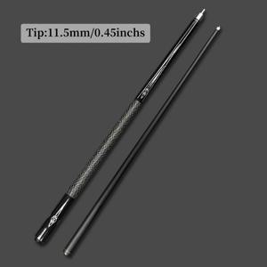 TEMU 고품질 당구 큐, 10mm/11.5mm/13mm 팁, 148cm(58.26인치) 길이, 19-20온스 무게, 카본 컴포지트 소재 제작, 매끄러운 큐 바디로 정확하고 강력한 제공