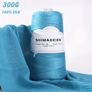 TEMU 300g 100% 실크 레이스 실 - 니트 & 크로셰용 고급 부드러운 실크 실, 통기성 우수한 내구성, 90s-130s 미터 무게, 13oz 스케인, 다양한 색상 (레드 & 라이트 퍼플 등), 스웨터, 스카프, 모자, 핸드크래프트 재료, 수제 공예품, 손으로 만드는 아티산