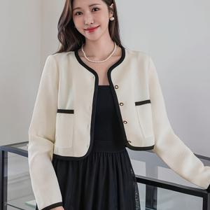 TEMU 여성용 2025년 봄/가을 신상 코트, 우아한 여신 스타일, 고급스럽고 부드럽고 품위 있고 우아한 키 작은 여성을 위한 숏 캐주얼 수트