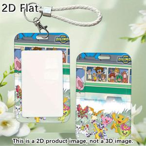 TEMU 1개 [itabag 액세서리] 디지몬 어드벤트 카드홀더 명함지갑 명함홀더 버스카드홀더 직장인카드홀더 가슴주머니 학생증홀더