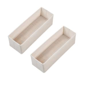 TEMU 2/4개 접이식 수납 바구니, 오픈 린넨 원단 & 부직포 양말 정리함, 수납 캐비닛, 수납 상자, 대형 사이즈 수납 용기, 공간 절약, 양말, 속옷 보관에 적합