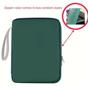 TEMU 태블릿 가방 - 슬림한 디자인, 휴대용 및 내구성, 11인치 태블릿/13인치 태블릿 호환, 비즈니스 및 여행에 완벽, 그레이/블루/블랙/핑크/핑크, 태블릿 캐리어 케이스, 모던 액세서리, 부드러운 질감, 태블릿 슬리브, 기술 애호가용, 작업 액세서리, 스타일, 튼튼한 구조, 태블릿 파우치, 기술 사용자