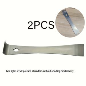 TEMU 2개 다기능 네일 풀러 볼트 제거기, 가정 장식 및 리모델링 프로젝트에 적합 - 작업용 망치 스크레이퍼 스테인리스 스틸 나무 판자 분해 못 삽