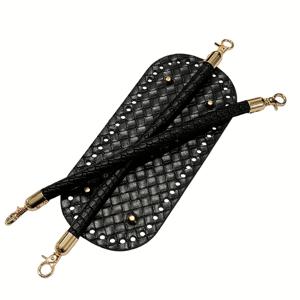 TEMU 창의적인 수제 프로젝트에 완벽한 새로운 직조 디자인 베이스 짧은 스트랩 3개 세트. 홈메이드 후크 직조 패치워크 가방 및 지갑 제작 재료 포함, DIY 지갑 제작.