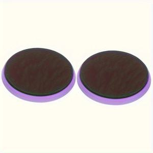 TEMU 2개 코어 운동 슬라이더, 양면 운동 글라이딩 디스크, 댄서에게 적합, 가볍고 휴대 가능, 체조, 요가, 피트니스, 스케이트 및 발레 훈련에서 복부 및 코어 운동에 이상적