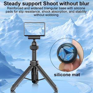 TEMU DJI OSMO Action 5/4/3 호환 삼각대, 빠른 분리 가능한 견고한 베이스와 연장 폴, DJI OSMO Action 액세서리용 (전자 부품 미포함)