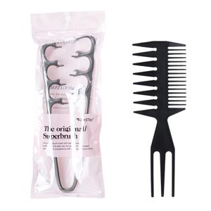 TEMU 2개 부드러운 질감 빗, 빗과 스타일링 브러시, 살롱 및 홈 헤어 스타일링 도구 (습식/건식) - 남성용 헤어 스타일링 도구, 풍성한 뿌리 리프팅, 앞머리와 컬 컨트롤 스타일링 도구, 견고한 그립, 3D 뿌리 리프팅 및 매끄러운 융합